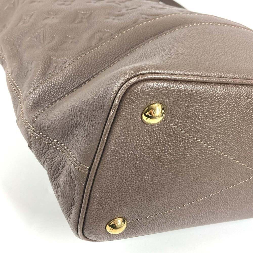 LOUIS VUITTON Authentic Brown Monogram Leather Shoulder Bag - Picture 10 of 16